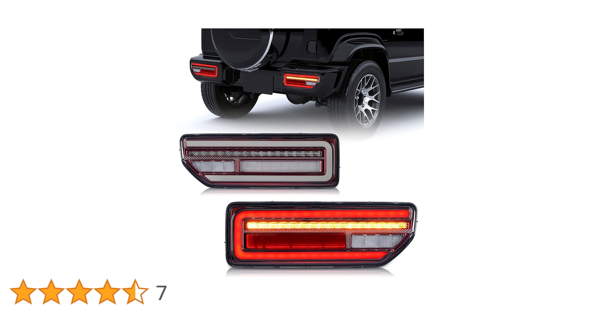 新型スズキジムニー LEDテールランプ ジムニーシエラ 左右2点セット 同